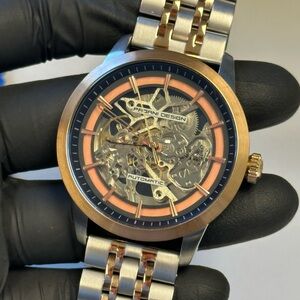 Pagani Design PD-1638 Skeleton Automatic 20J Two-Tone Stainless Steel 43mm Watch